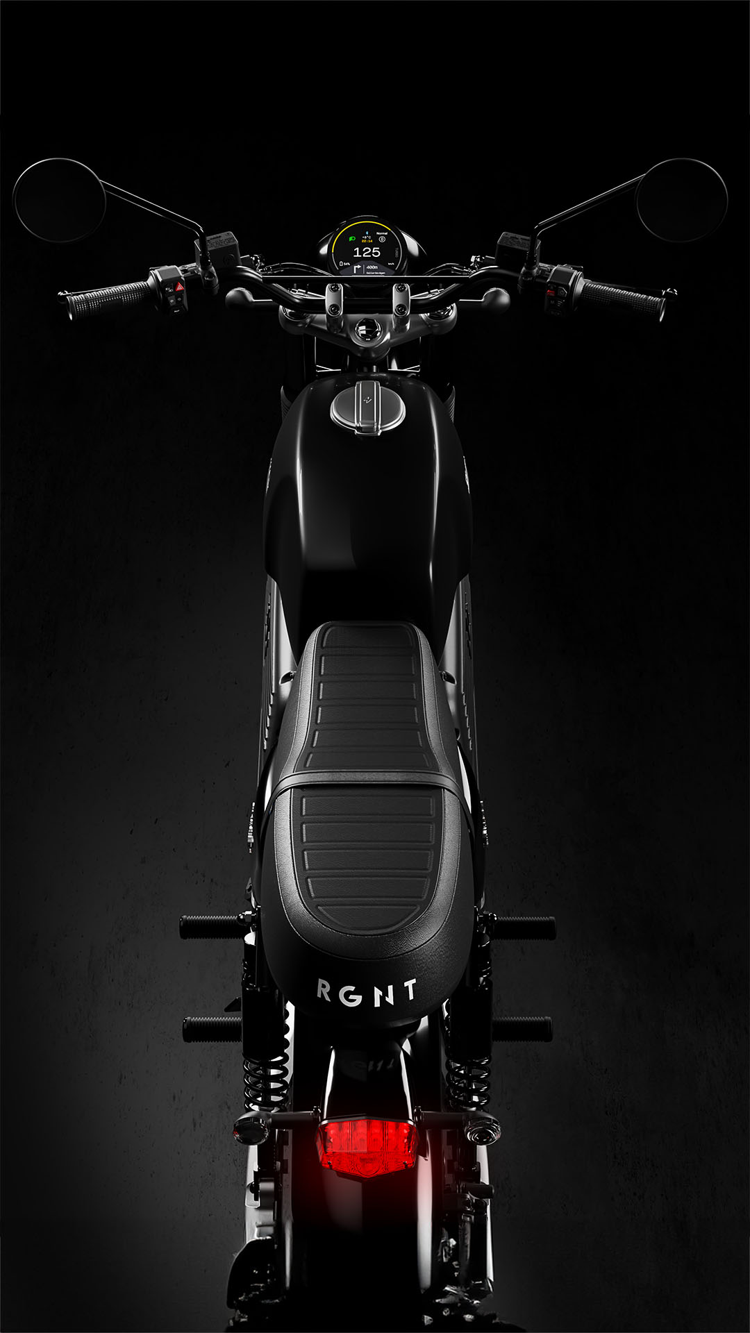 Ansicht RGNT Turbo von hinten oben